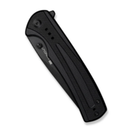 Regnator Black G10 HandleBlack 9Cr18MoV BladeLiner Lock - KNIFESTOCK