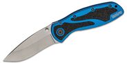 KERSHAW Ken Onion BLUR Assisted Folding Knife, Navy Blue/Stonewashed K-1670NBSW - KNIFESTOCK