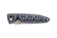 MCUSTA MC-10V Classic Wave, VG-10 Blade, Blue Micarta Handle - KNIFESTOCK