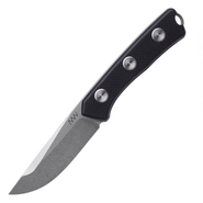 ANV Knives ANVP200-007 P200 N690 Stonewash Plain Edge Leather Sheath - KNIFESTOCK