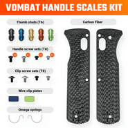 Vosteed Vombat Handle-Carbon Fiber /,Carbon Fiber - KNIFESTOCK