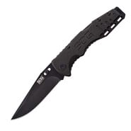 SOG SALUTE MINI- BLACK OXIDE, G10  SOG-FF1101-CP - KNIFESTOCK