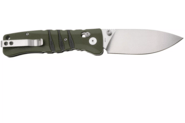 QSP Knife Ripley, Glyde lock, 14C28N stonewashed, Green/Black G10 QS160-C1 - KNIFESTOCK