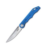 KUBEY Mizo Liner Lock Front Flipper Vouwmes Blauw G10 Handvat KU2101B - KNIFESTOCK