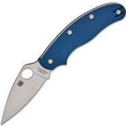 Spyderco UK PENKNIFE COBALT BLUE G-10 CPM SPY27 PLAINEDGE - KNIFESTOCK