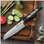 Dellinger Ko-Santoku Knife 140 mm Dellinger Carbon Fiber Octagon® - KNIFESTOCK