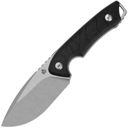 QSP Knife Tiny TOT 10Cr15MoV, stonewash, black G10 QS169-A1 - KNIFESTOCK