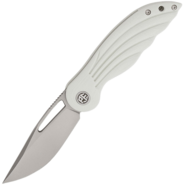 Petrified Fish PFE06 Nightingale Sand blasting14C28N White G10 PFE06WP - KNIFESTOCK