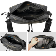 Magforce Cube Crossbody Bag L - 500D W/P Black #A0346B02 - KNIFESTOCK