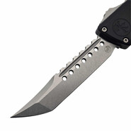 Microtech COMBAT TROODON GEN III HELLHOUND STONEWASH STANDARD BLACK 1219-10S - KNIFESTOCK