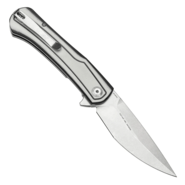 Tenable Knives Kratos Stonewashed Nitro-V White &amp; Black G10 - KNIFESTOCK