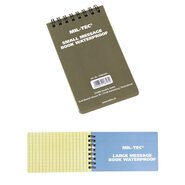 Mil-Tec Watterproof Notebook, Small 15981001 - KNIFESTOCK
