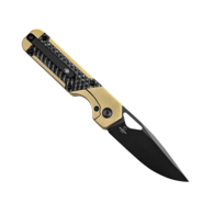 Kizer Frame Lock Mini Militaw Jonathan Styles S45VN Titanium+Zalium Ki3634SA3 - KNIFESTOCK