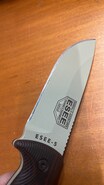 ESEE Desert tan blade, blood/black G-10 3D handle, black kydex sheath 5PDT-004 - KNIFESTOCK