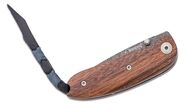 Lionsteel Mini Damascus Heinsgringla Santos wood handle, wood box 8210D ST - KNIFESTOCK