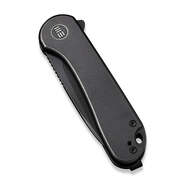 WE Elementum Knife Black Titanium Handle Black Stonewashed CPM 20CV Blade WE18062X-3 - KNIFESTOCK