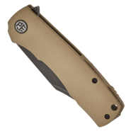 Petrified Fish PFP03 Victor Black Stonewash 154CM AluminumNanoceramic Coating PFP03GRADW - KNIFESTOCK