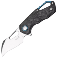 MKM ISONZO M390 Marble carbon fiber BÖHLER M390 MK FX03M-1CM - KNIFESTOCK