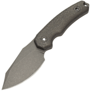 Kunwu STIFFY D. KNFS Limited Edition 50pcs VANADIS 4 Stonewashed + Honeydew Titanium Stonewashed - KNIFESTOCK