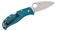 Spyderco LeafJumper Blue Lightweight K390 C262SBLK390 - KNIFESTOCK