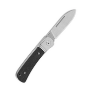 QSP Knife Hedgehog Spear Point Pocket knife Blade:14C28N, satin, micarta, slipjoint QS142SP-A - KNIFESTOCK