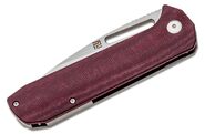 Artisan Arion S35VNa/Micarta+Titanium Red 1843G-DRC - KNIFESTOCK