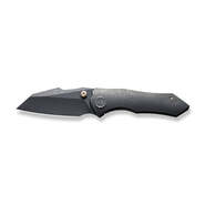 WE KNIFE High-Fin Black Stonewashed/Titanium Black WE22005-1 - KNIFESTOCK