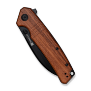 Sencut Awassi Guibourtia Wood HandleBlack 9Cr18MoV BladeLiner Lock - KNIFESTOCK