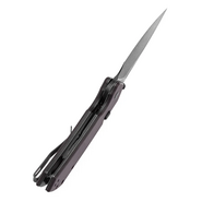 Tenable Knives Fenrir Blackwash Nitro V, Lila Micarta - KNIFESTOCK