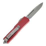 MICROTECH UTX-85 S/E Stonewash Standard Red 231-10RD - KNIFESTOCK
