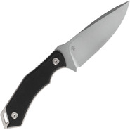 KUBEY Orthodox Fixed Blade Knife Black G10 Handle KU2108 - KNIFESTOCK