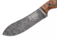 ESEE Knives ESEE JAMES GIBSON 5 NESSMUK, manches en Brown Sculpted Burlap Micarta, - KNIFESTOCK