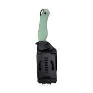 Cubey Golf Fixed Aus-10 Blade Knife Jade G-10 Handle with Kydex Sheath K230d - KNIFESTOCK