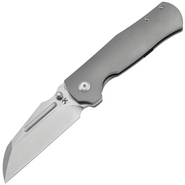 Kansept Dreadnaught Stonewashed CPM S35VN, Stonewashed Ti - KNIFESTOCK