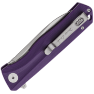 Petrified Fish PF818 Forward Stonewashed D2 Purple G10 PF818PW - KNIFESTOCK
