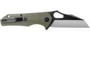 Bestech OPERATOR D2, Satin+Black, Green G10 BG36C - KNIFESTOCK