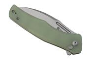 SENCUT Watauga Natural G10 Handle Stonewashed D2 Blade S21011-3 - KNIFESTOCK