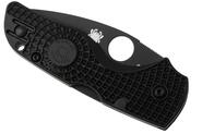 Spyderco Lil Native Black Lightweight Black Blade Reveal 14 C230PBBK - KNIFESTOCK