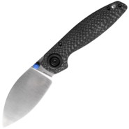 Vosteed Shilin Cutter Elmax Satin Black Carbon Fiber A2810 - KNIFESTOCK