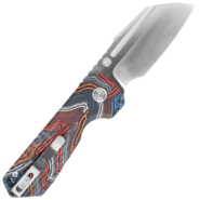 Vosteed Hedgehog S35VN Satin &amp; Brushed Magpie+GT-Mascus A1307 - KNIFESTOCK