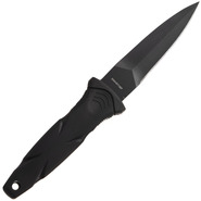 Smith and Wesson Czarny Nóż Boot z Fałszywą Krawędzią - KNIFESTOCK