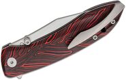 Petrified Fish PFE08 Grow Satin K110 Red Gmascus G10 PFE08RDMS - KNIFESTOCK