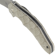 Fox Knives Flipper, N690Co, Micarta, Linerlock FX-302 MOD - KNIFESTOCK
