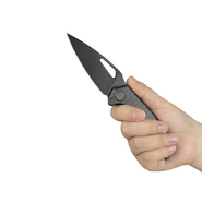 KB Coeus Regular DLC M390 Regular DLC Ti  Diamond Texture KB286E - KNIFESTOCK