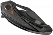Bestech NUKE M390, Black Stonewash, Titanium+Black orange G10, Black BT2107E - KNIFESTOCK