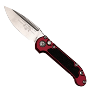 Microtech LUDT GEN III S/E STONEWASH STANDARD MERLOT 1135-10MR - KNIFESTOCK