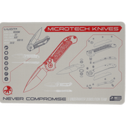 Microtech LUDT CREAM MAT-LUDT - KNIFESTOCK