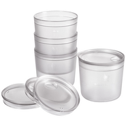 Light My Fire Tumbler with snap lid short 4-pack transparent 2479502915 - KNIFESTOCK
