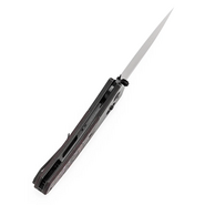 Kansept Dako Mirror DLC CPM S35VN  Blackwash Titanium, Fatcarbon Crosbar lock K1101V3  - KNIFESTOCK