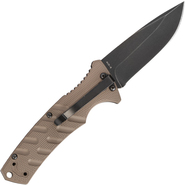 Böker Plus 01BO424 Strike Coyote Spearpoint Klinge aus AUS-8 - KNIFESTOCK